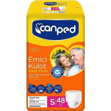 Canped Emici Külot Küçük S 48 Adet Yetişkin Hasta Bezi