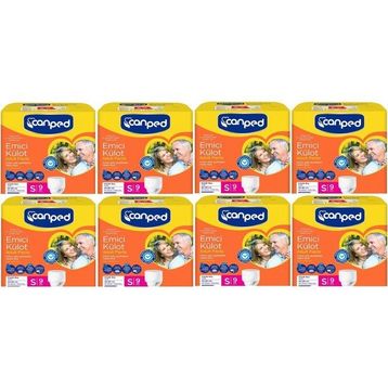 Canped Emici Külot Küçük S 72 Adet 50-90 cm Hasta Bezi