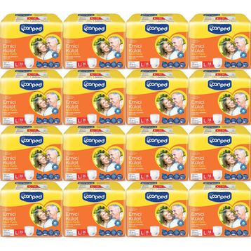 Canped Emici Külot L 16x14 Yetişkin Hasta Bezi
