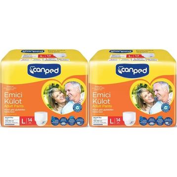 Canped Emici Külot L 2x14 28 Adet Yetişkin Hasta Bezi