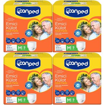 Canped Emici Külot Orta Boy M 36 Adet Hasta Bezi