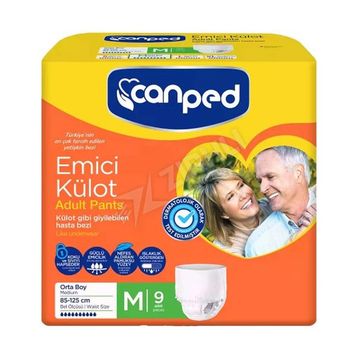 Canped Emici Külot Orta Boy M 36 Adet Hasta Bezi
