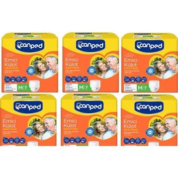 Canped Emici Külot Orta Boy M 54 Adet Hasta Bezi