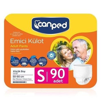Canped Emici Külot S Beden 90 Adet Hasta Bezi