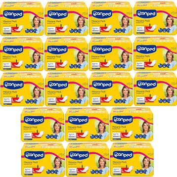 Canped Klasik L Büyük Boy 10x18 180 Adet Mesane Pedi