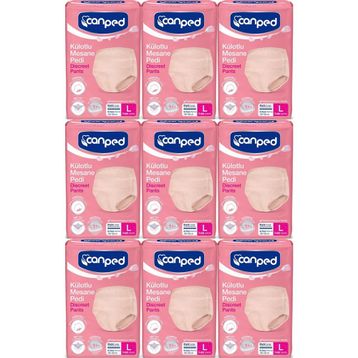 Canped Large 9x9: 81 Külotlu Mesane Pedi