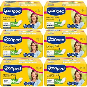 Canped Medium 60 Adet Mesane Pedi