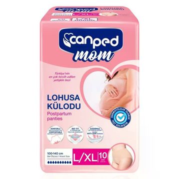 Canped Mom Lohusa L-XL 10 Adet Külot Bez