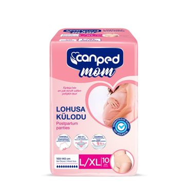 Canped Mom Lohusa L-XL 10 Adet Külot Bez