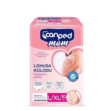 Canped Mom Lohusa L-XL 10 Adet Külot Bez