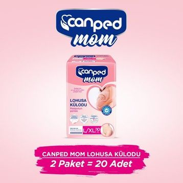 Canped Mom Lohusa L-XL 20 Adet Külot Bez