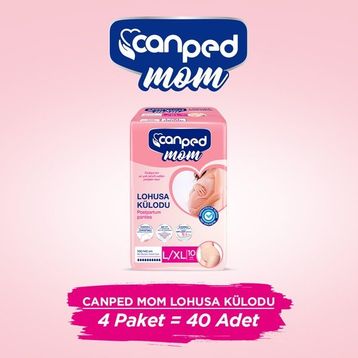 Canped Mom Lohusa L-XL 40 Adet Külot Bez