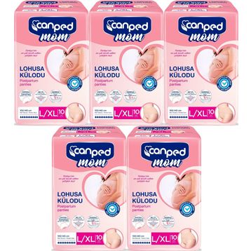 Canped Mom Lohusa L-XL 50 Adet Külot Bez