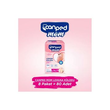 Canped Mom Lohusa L/XL 8x10 Adet İnce Emici Külot