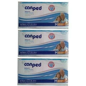 Canped Polietilenli Bel Bantlı Orta Boy 3x30 Hasta Bezi