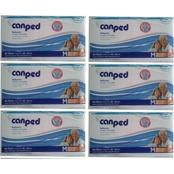 Canped Polietilenli Bel Bantlı Orta Boy 6x30 Hasta Bezi