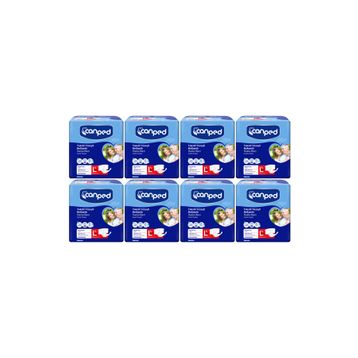 Canped Tekstil Yuzeyli Belbantli Large Gece 8x14 Adet Hasta Bezi