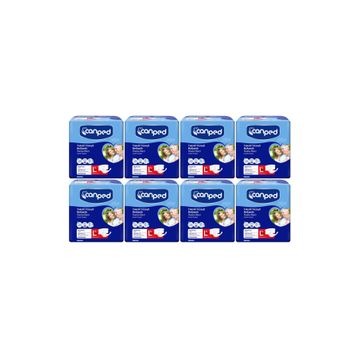 Canped Tekstil Yuzeyli Belbantli Large Gece 8x14 Adet Hasta Bezi