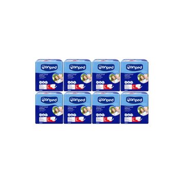 Canped Tekstil Yuzeyli Belbantli Large Gece 8x14 Adet Hasta Bezi
