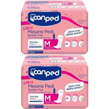 Canped Ultra Medium Orta 24 Adet 2x12 Mesane Pedi