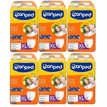 Canped XL 130-170 cm 6x7 42 Adet Emici Külot Hasta Bezi