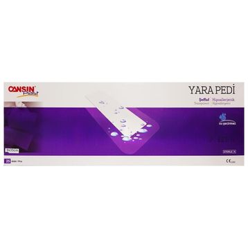 Cansın Plast 9x35 cm Şeffaf Yara Pedi