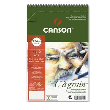Canson 138515 224 gr A5 Spiralli Çizim Defteri