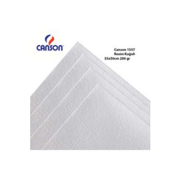 Canson 1557 200 GR 35x50 CM 10 Adet Çizim Kağıdı