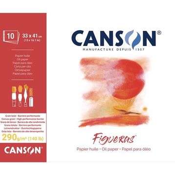 Canson 200857222 Figueras 33 x 41 Yağlı Boya Blok