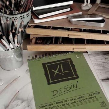 Canson 5721112 XL Dessin A4 160 gr 50 Yaprak Spiralli Çizim Blok