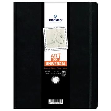 Canson Art Universal 112 Sayfa 27.9x35.6 cm 96 gr Eskiz ve Yazı Defteri