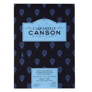Canson Pad Canheritage Aq 12S 26x36 cm 300 gr Suluboya Defteri