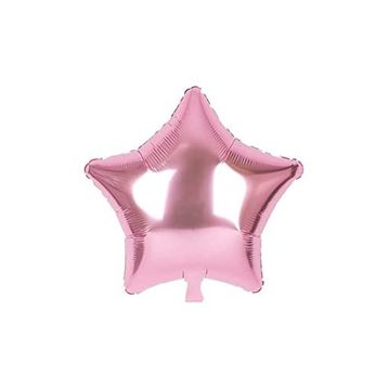Cansüs 40 cm Pembe Yıldız Folyo Balon