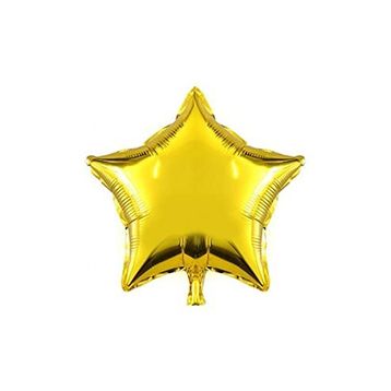 Cansüs 45 cm Gold Yıldız Folyo Balon
