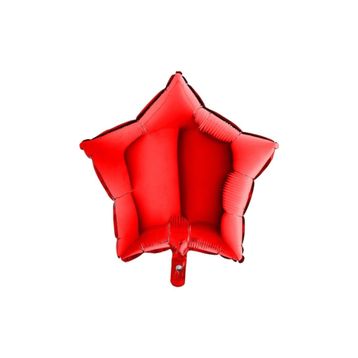 Cansüs 45 cm Kırmızı Yıldız Folyo Balon
