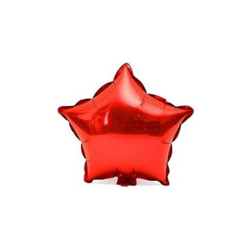 Cansüs 45 cm Kırmızı Yıldız Folyo Balon