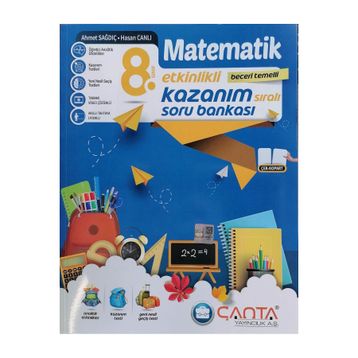 Çanta 8. Sınıf Lgs Yeni Matematik Etkinlikli Kazanım Soru Bankası