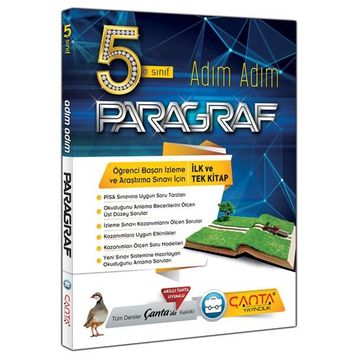 Çanta Yayınları 5. Sınıf Adım Adım Paragraf Soru Bankası