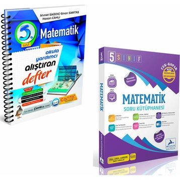 Çanta Yayınları - 5. Sınıf Matematik Defter ve Paraf - Matematik Soru Kütüphanesi