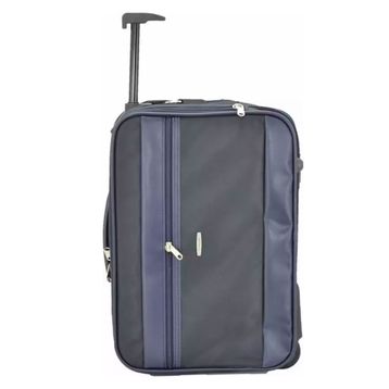 Cantaş Çekçekli 42 cm Lacivert Kabin Boy Seyahat Ve Business Çanta