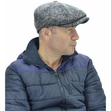 Çantayurdu Açık Gri Peaky Blinders İngiliz Model Yün Kasket