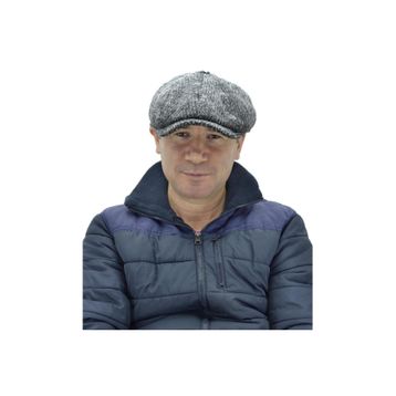 Çantayurdu Açık Gri Peaky Blinders İngiliz Model Yün Kasket