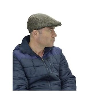 Çantayurdu Bej Peaky Blinders İstanbul Model Lastikli Yün Kasket