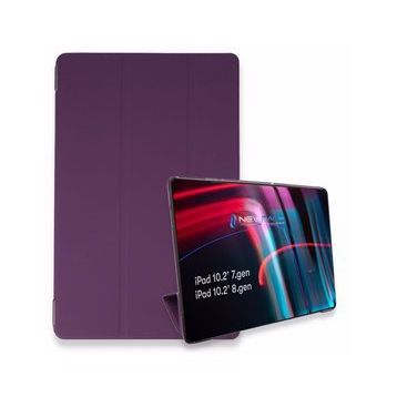 Çantayurdu IPad 10.2 7.Nesil Mor Tablet Smart Kılıf