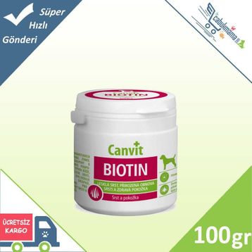 Canvit Biotin 100 gr-100'lü Köpek Vitamini