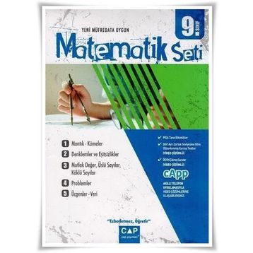 Çap 9. Sınıf Matematik Seti Çap Yayınları