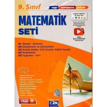 Çap 9. Sınıf Matematik Seti Çap Yayınları