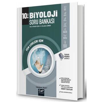 Çap Yayınları 10. Sınıf Fen Lisesi Biyoloji Soru Bankası