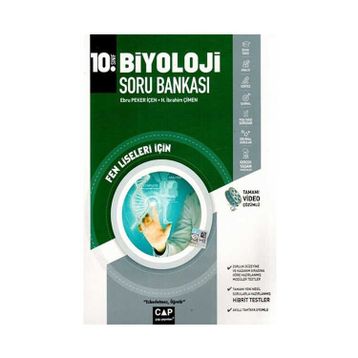 Çap Yayınları 10. Sınıf Fen Lisesi Biyoloji Soru Bankası