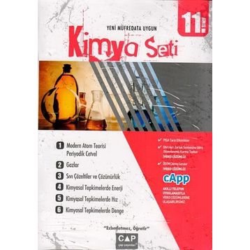 Çap Yayınları 11. Sınıf Kimya Seti